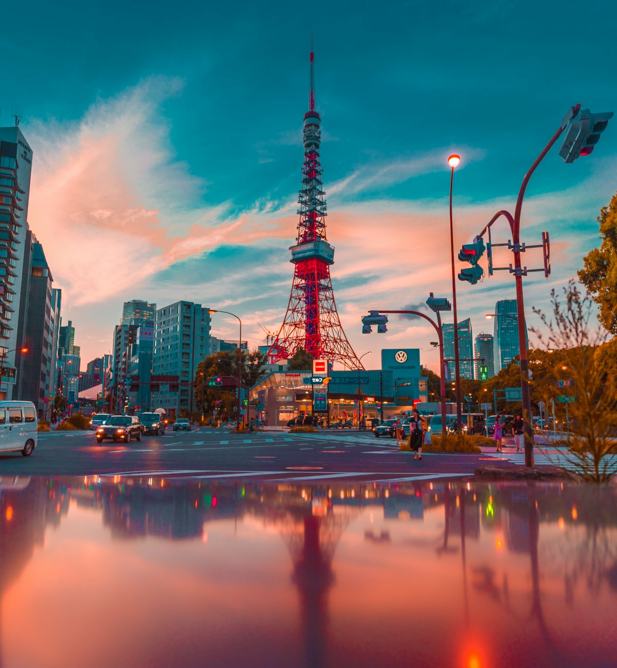 東京・道玄坂の街並み